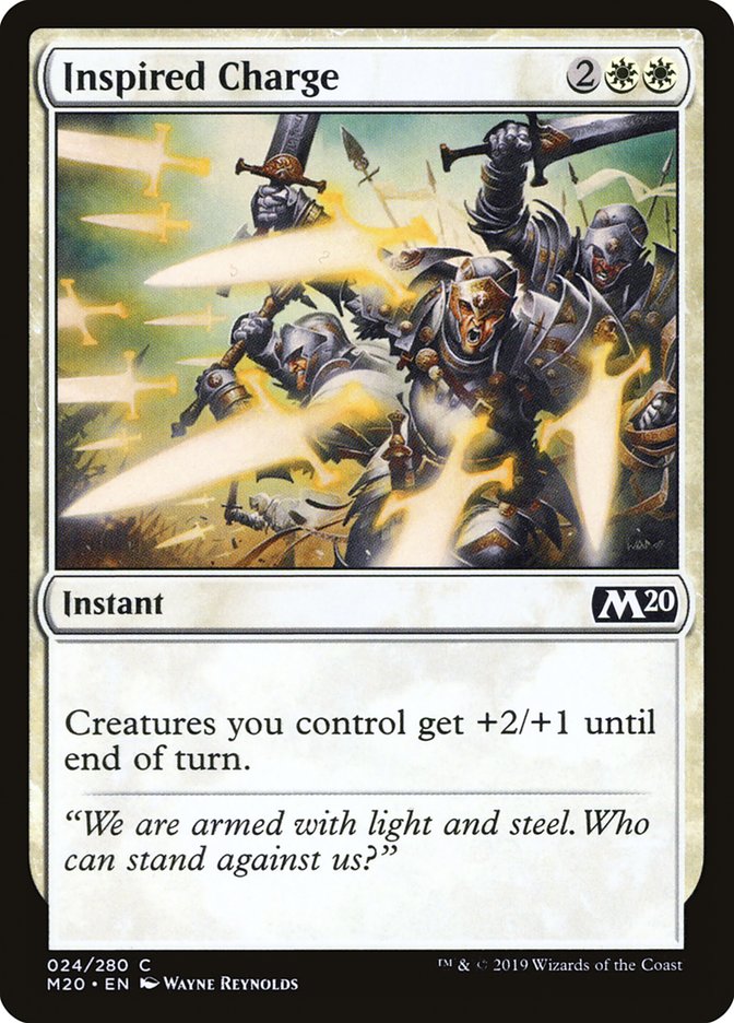 Inspired Charge [Core Set 2020] | Good Games North