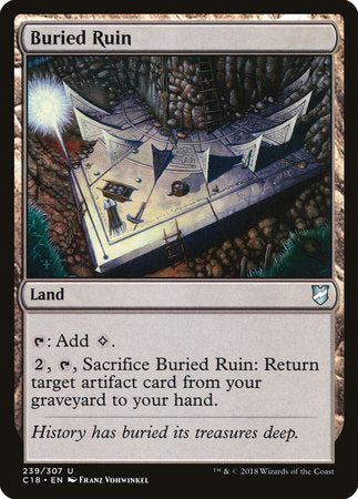 Buried Ruin [Commander 2018] | Good Games North