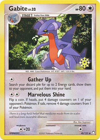 Gabite (48/123) [Countdown Calendar Promos] | Good Games North