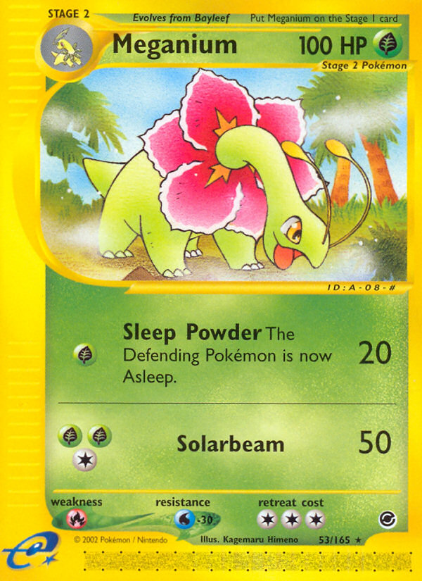 Meganium (53/165) [Expedition: Base Set] | Good Games North