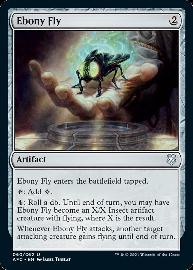 Ebony Fly [Dungeons & Dragons: Adventures in the Forgotten Realms Commander] | Good Games North