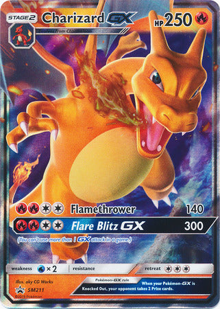 Charizard GX (SM211) (Jumbo Card) [Sun & Moon: Black Star Promos] | Good Games North