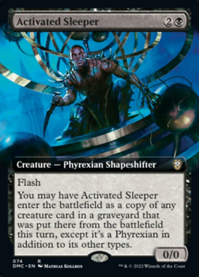 Activated Sleeper (Extended Art) [Dominaria United Commander] | Good Games North