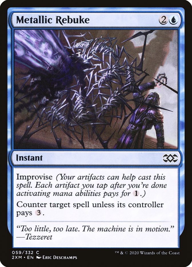 Metallic Rebuke [Double Masters] | Good Games North