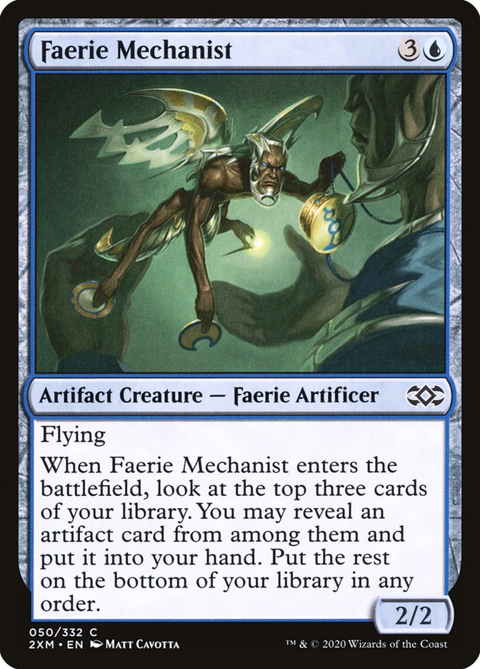 Faerie Mechanist [Double Masters] | Good Games North