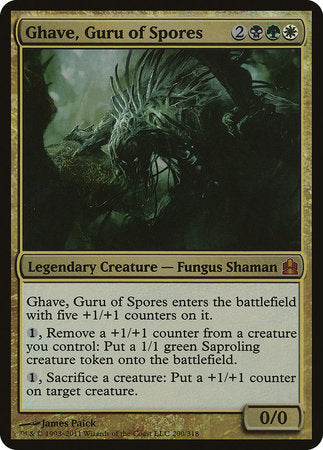 Ghave, Guru of Spores (Oversized) [Commander 2011 Oversized] | Good Games North