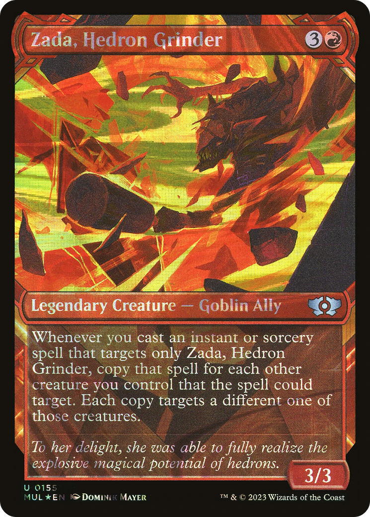Zada, Hedron Grinder (Halo Foil) [Multiverse Legends] | Good Games North