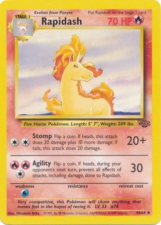 Rapidash (44/64) [Jungle Unlimited] | Good Games North