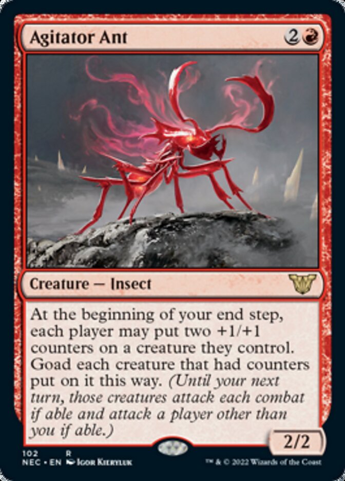 Agitator Ant [Kamigawa: Neon Dynasty Commander] | Good Games North
