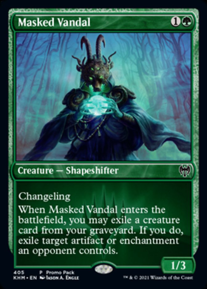 Masked Vandal [Kaldheim Promo Pack] | Good Games North