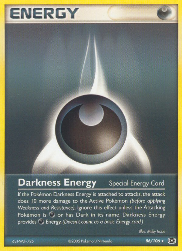 Darkness Energy (86/106) [EX: Emerald] | Good Games North