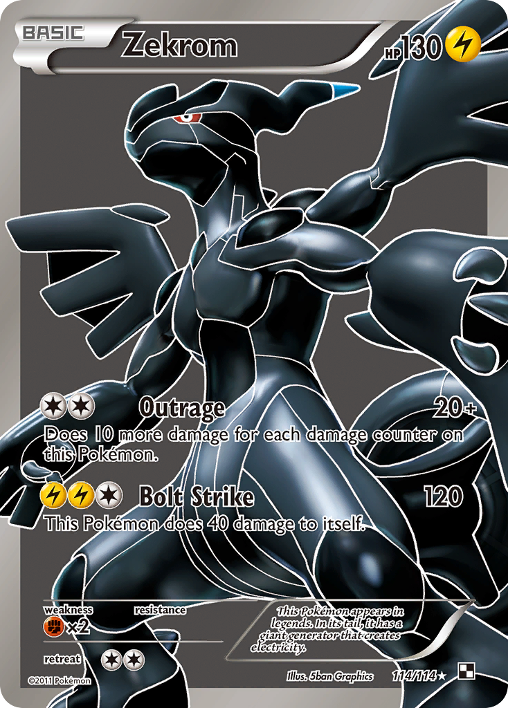 Zekrom (114/114) [Black & White: Base Set] | Good Games North