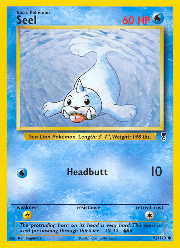 Seel (92/110) [Legendary Collection] | Good Games North