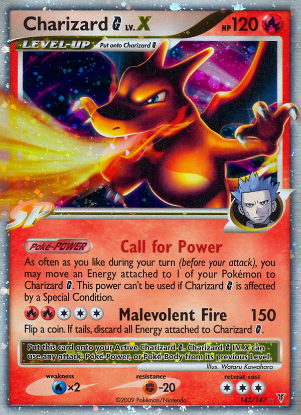 Charizard G LV.X (143/147) [Platinum: Supreme Victors] | Good Games North
