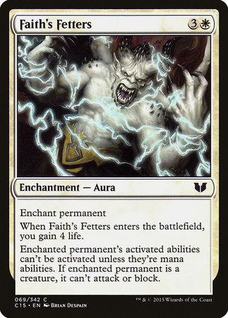 Faith's Fetters [Commander 2015] | Good Games North