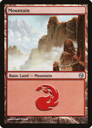 Mountain (109) [Duels of the Planeswalkers] | Good Games North