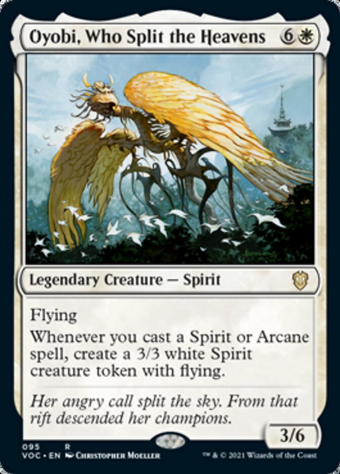 Oyobi, Who Split the Heavens [Innistrad: Crimson Vow Commander] | Good Games North