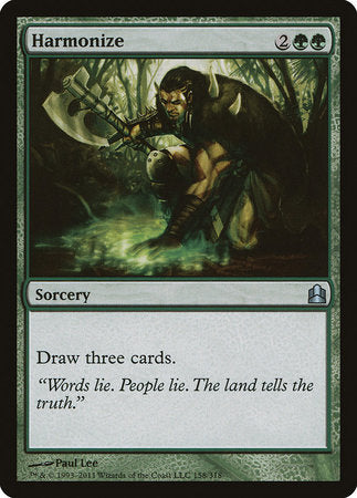 Harmonize [Commander 2011] | Good Games North