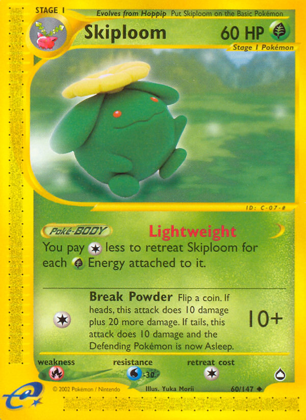 Skiploom (60/147) [Aquapolis] | Good Games North
