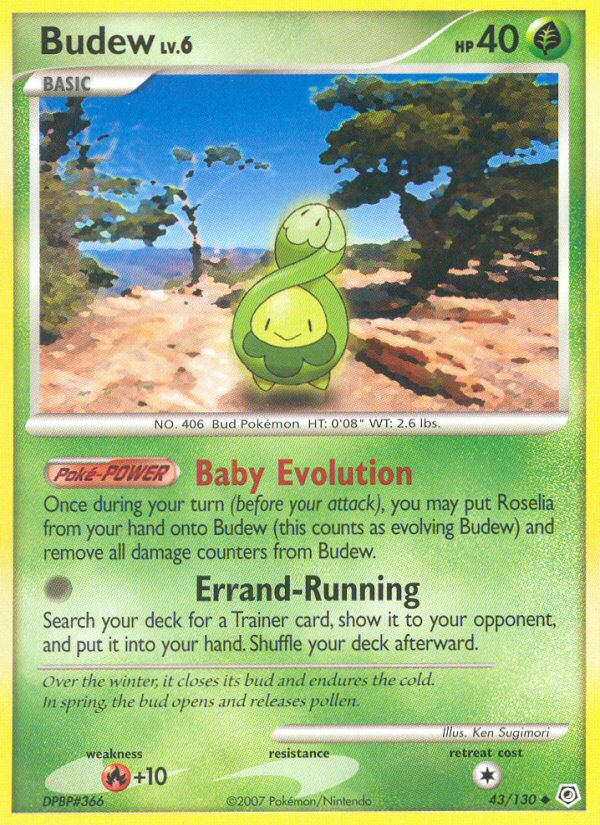 Budew (43/130) [Diamond & Pearl: Base Set] | Good Games North