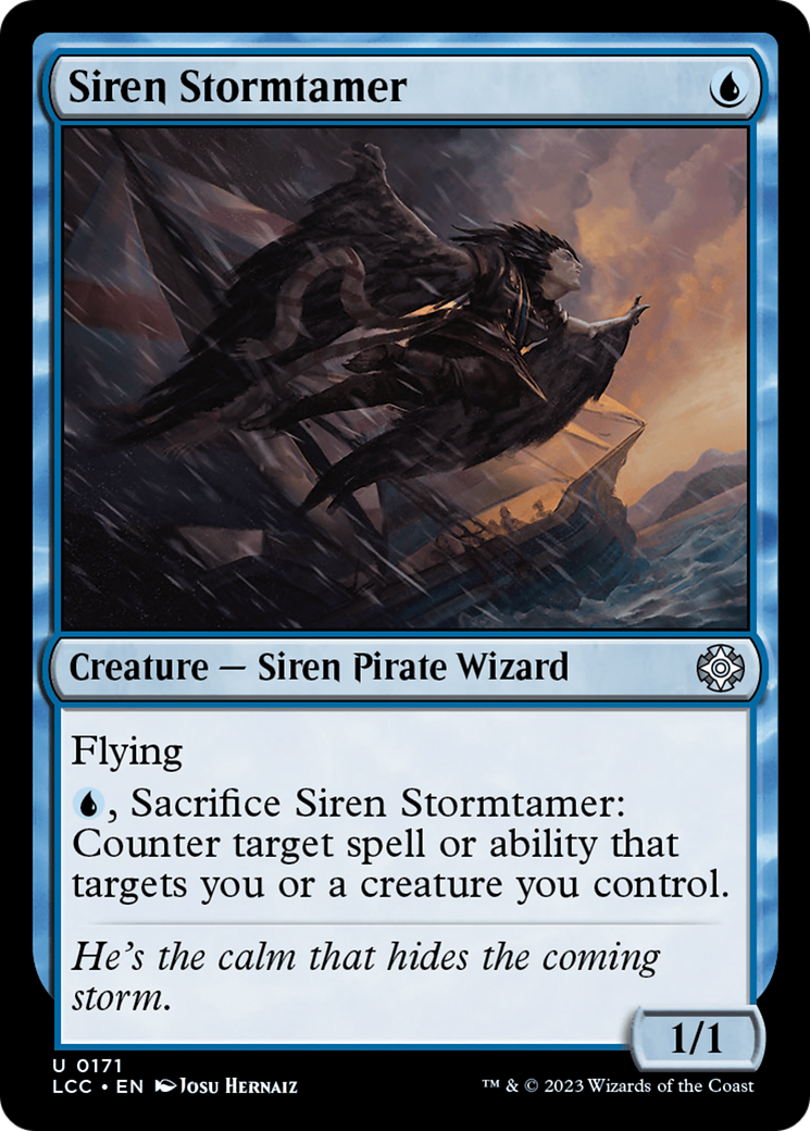 Siren Stormtamer [The Lost Caverns of Ixalan Commander] | Good Games North