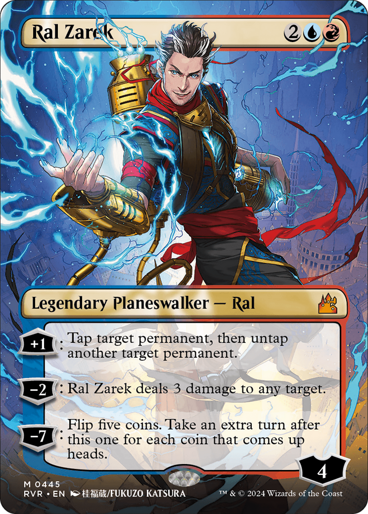 Ral Zarek (Anime Borderless) [Ravnica Remastered] | Good Games North