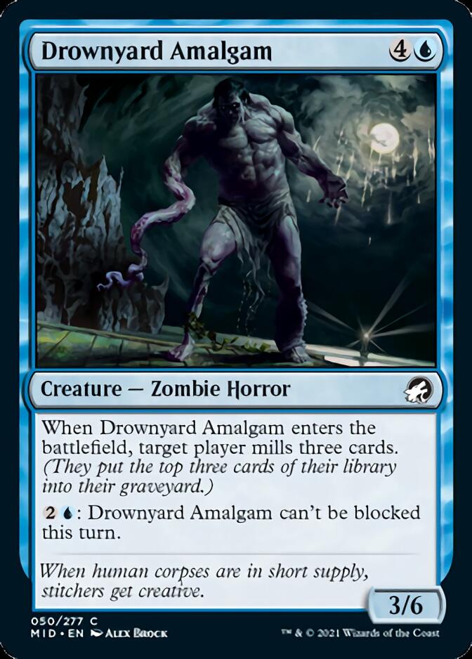 Drownyard Amalgam [Innistrad: Midnight Hunt] | Good Games North