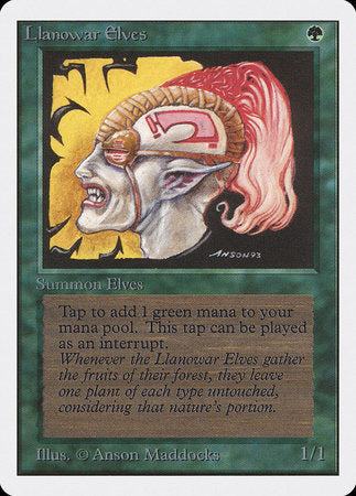 Llanowar Elves [Unlimited Edition] | Good Games North