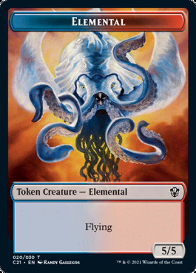Elemental (020) // Copy Token [Commander 2021 Tokens] | Good Games North