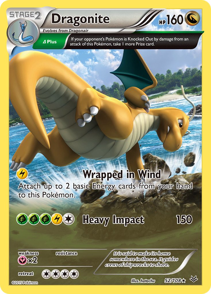 Dragonite (52/108) (Theme Deck Exclusive) [XY: Roaring Skies] | Good Games North