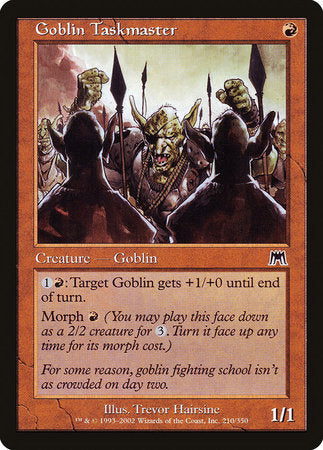 Goblin Taskmaster [Onslaught] | Good Games North