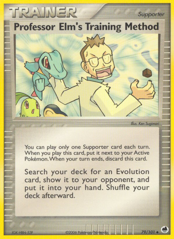 Professor Elm's Training Method (79/101) [EX: Dragon Frontiers] | Good Games North