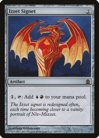 Izzet Signet [Commander 2011] | Good Games North