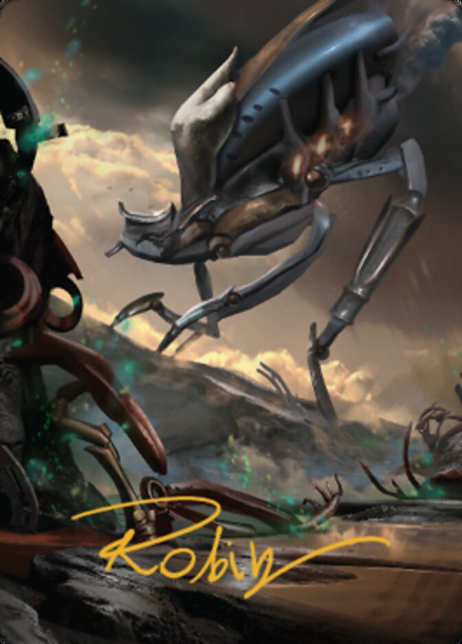 Swamp (2) Art Card (Gold-Stamped Signature) [The Brothers' War Art Series] | Good Games North