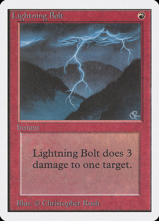 Lightning Bolt [Unlimited Edition] | Good Games North