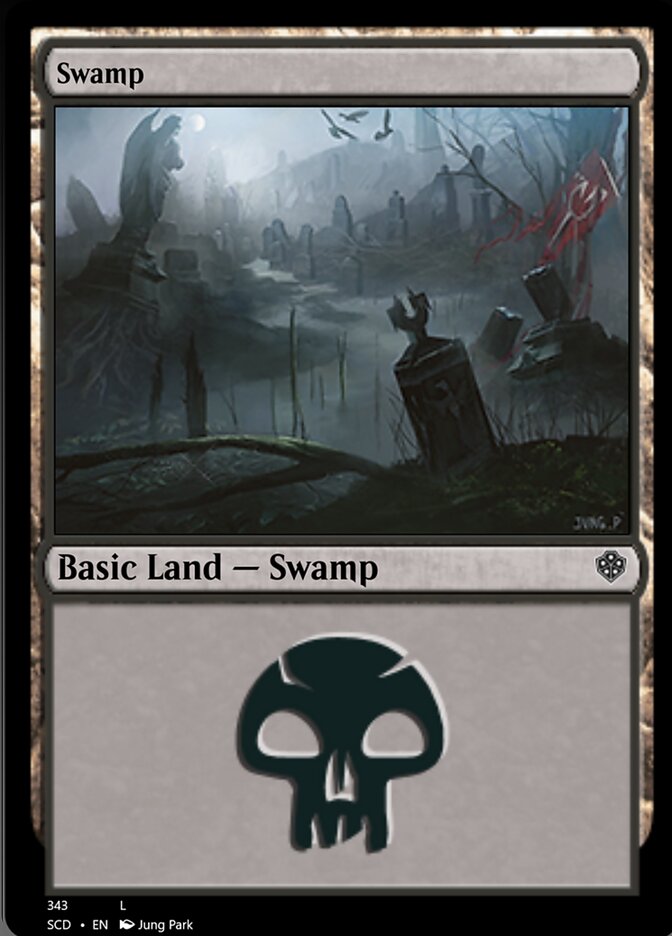 Swamp (343) [Starter Commander Decks] | Good Games North
