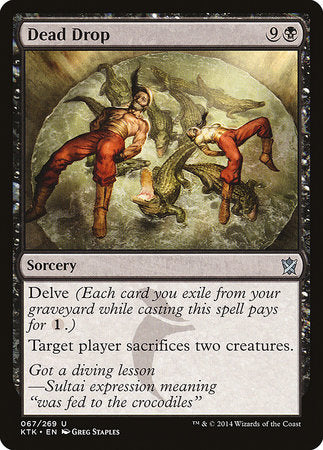 Dead Drop [Khans of Tarkir] | Good Games North
