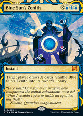 Blue Sun's Zenith (Etched Foil) [Strixhaven Mystical Archive] | Good Games North