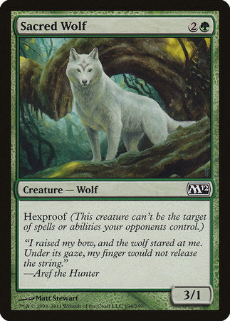 Sacred Wolf [Magic 2012] | Good Games North