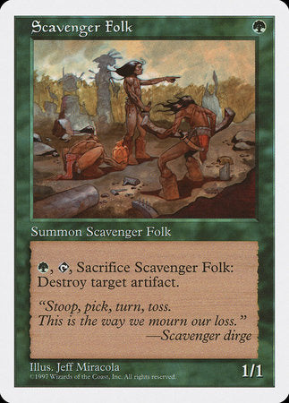 Scavenger Folk [Fifth Edition] | Good Games North