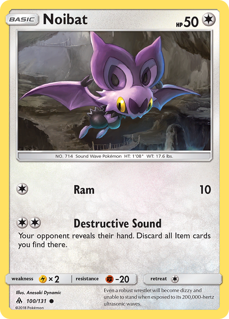 Noibat (100/131) [Sun & Moon: Forbidden Light] | Good Games North