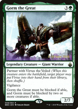 Gorm the Great [Battlebond Promos] | Good Games North