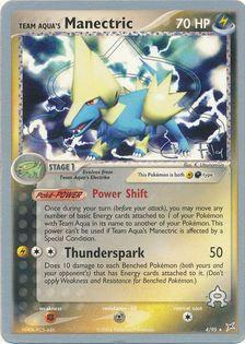 Team Aqua's Manectric (4/95) (Blaziken Tech - Chris Fulop) [World Championships 2004] | Good Games North