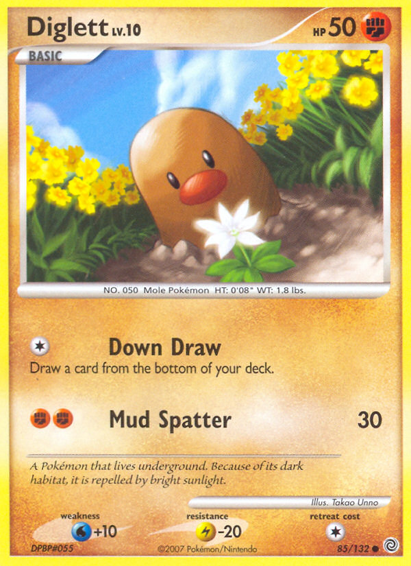 Diglett (85/132) [Diamond & Pearl: Secret Wonders] | Good Games North