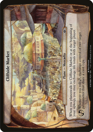 Cliffside Market (Planechase Anthology) [Planechase Anthology Planes] | Good Games North