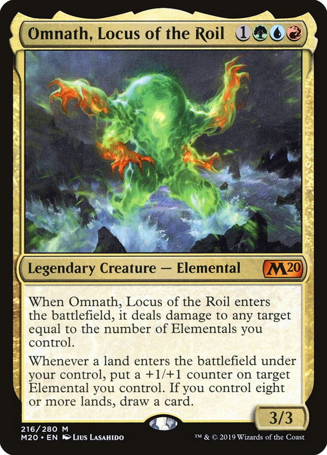 Omnath, Locus of the Roil [Core Set 2020] | Good Games North