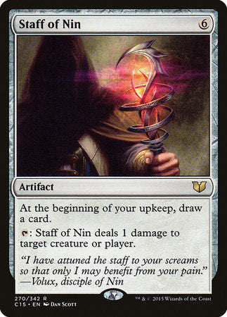 Staff of Nin [Commander 2015] | Good Games North