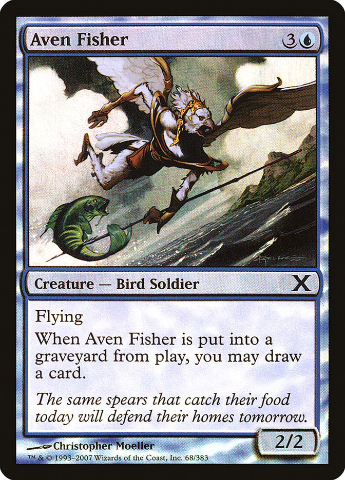 Aven Fisher (Premium Foil) [Tenth Edition] | Good Games North