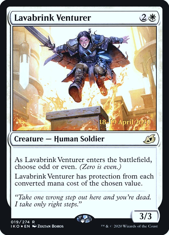 Lavabrink Venturer  [Ikoria: Lair of Behemoths Prerelease Promos] | Good Games North