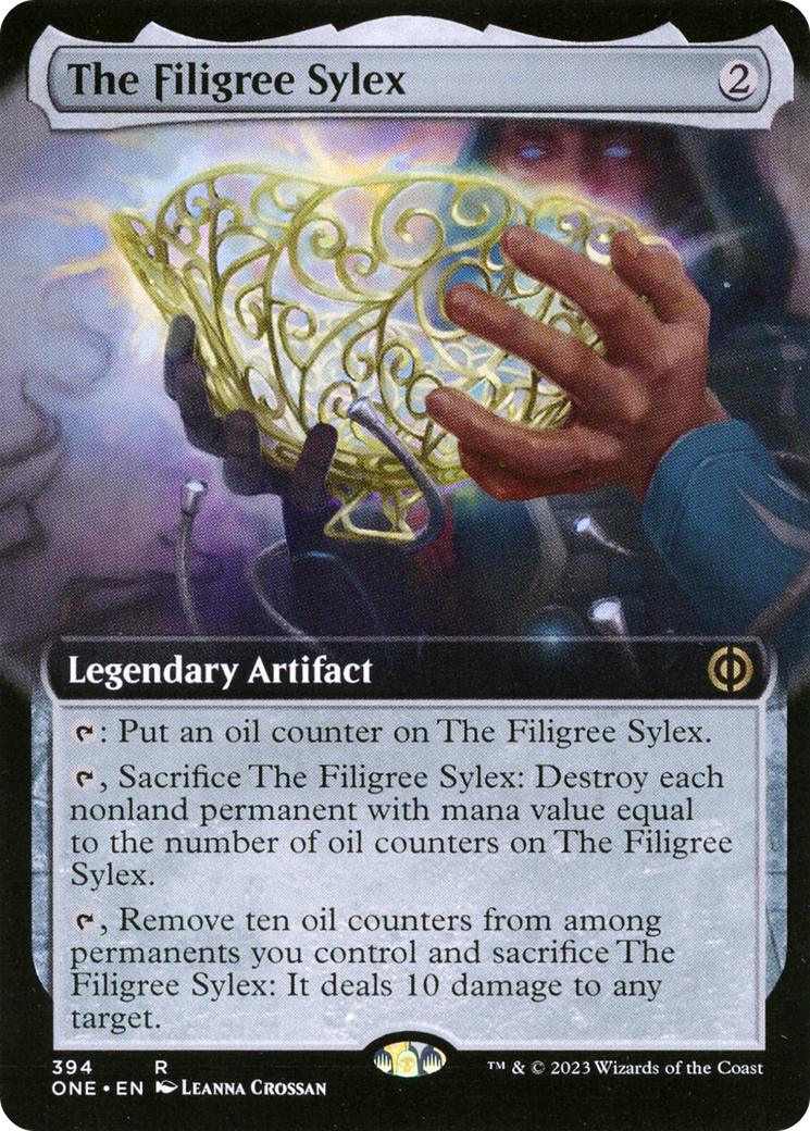 The Filigree Sylex (Extended Art) [Phyrexia: All Will Be One] | Good Games North